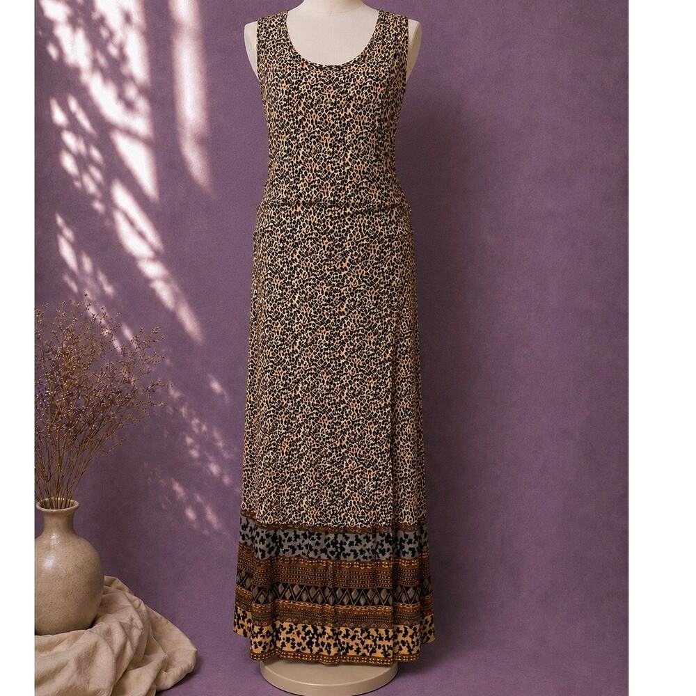 Vintage california krush boho maxi dress